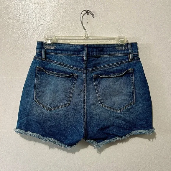 LOFT High Waisted Mom Jean Denim Shorts - 2/26 (measures 29") - Picture 5 of 11